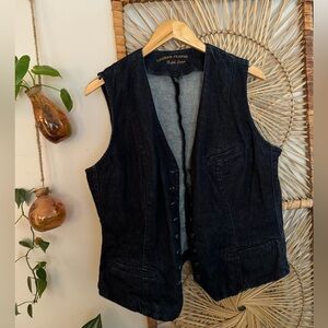 Vintage Ralph Lauren Jean vest